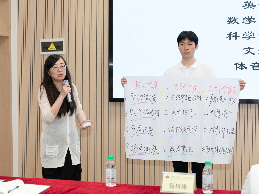 undefined 问题驱动促思维生长 学生展示助素养落地——深圳(南山)中加学校第二十三届教学研讨会纪实