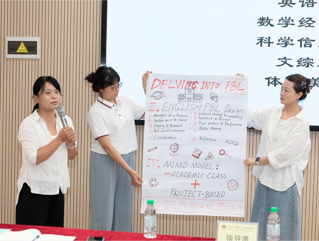 undefined 问题驱动促思维生长 学生展示助素养落地——深圳(南山)中加学校第二十三届教学研讨会纪实